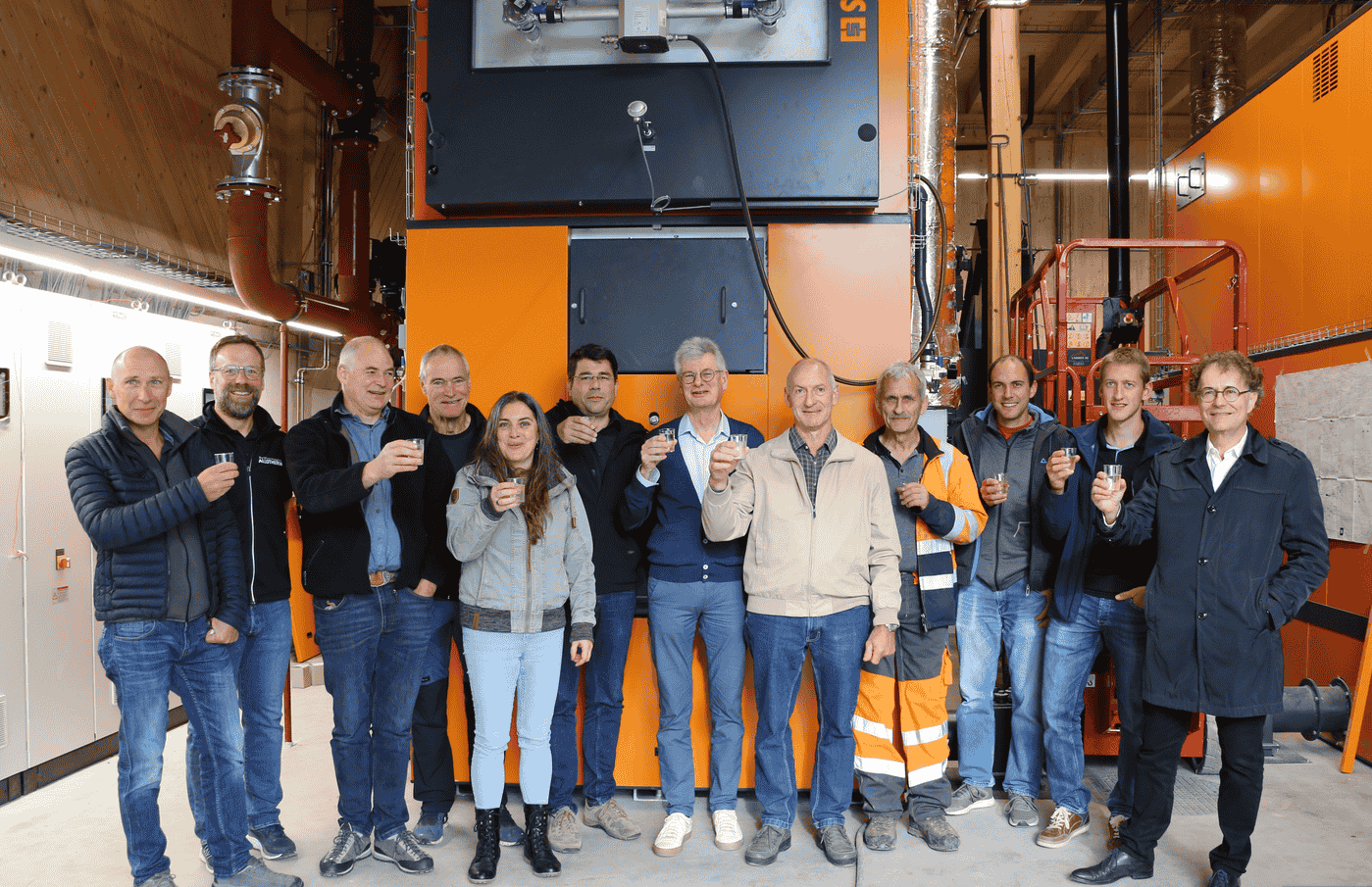 Energie-bois Suisse : Le réseau de chaleur de Bauma – une histoire sans fin se terminer par un happy end