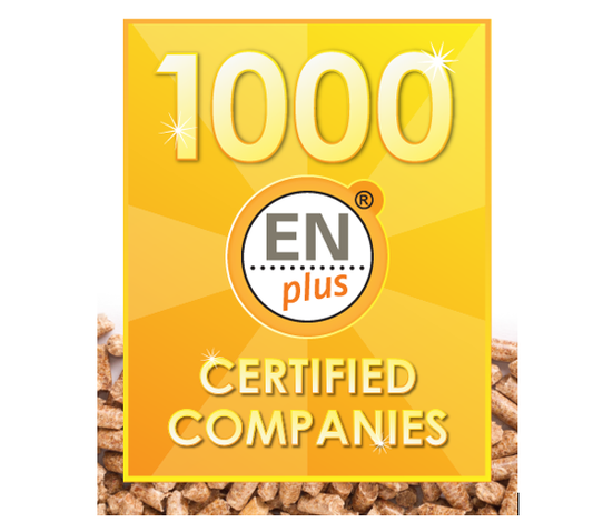 Pellets: Über 1000 Unternehmen sind weltweit ENplus zertifiziert